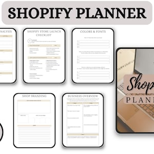Planificador de Shopify: impulse su negocio con este completo organizador de comercio electrónico, optimice su tienda en línea e impulse las ventas.