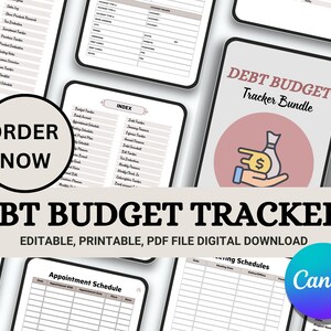 Debt Budget Planner - Manage Your Finances with the Ultimate Debt Budget Planner, Simplify Your Debt Management Using the Advanced Payment