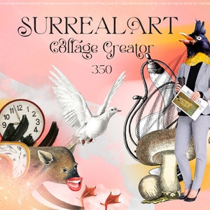 Collage Creator. Surreal Art. DIY