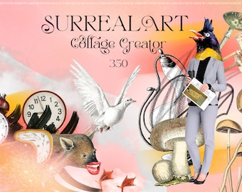 Collage Creator. Surreal Art. DIY
