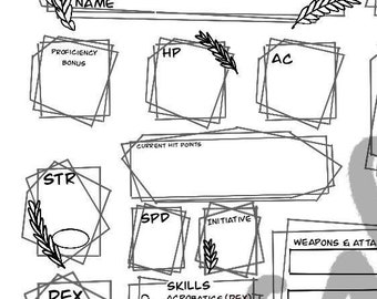 DnD Character Sheet