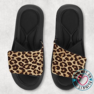 Custom Leopard Print slides