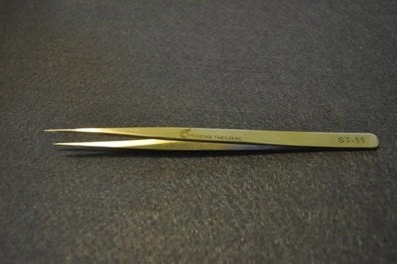 Stainless 140mm Long Nose tweezers ST11 PTST11