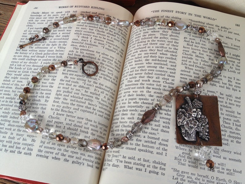 Handcrafted Necklace Texas Jewelry Handmade Pendant Floral Etsy