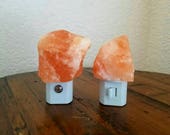 Himalayan Salt night light MICRO Mini Rock Natural Himalayan Salt from our Plug in collection