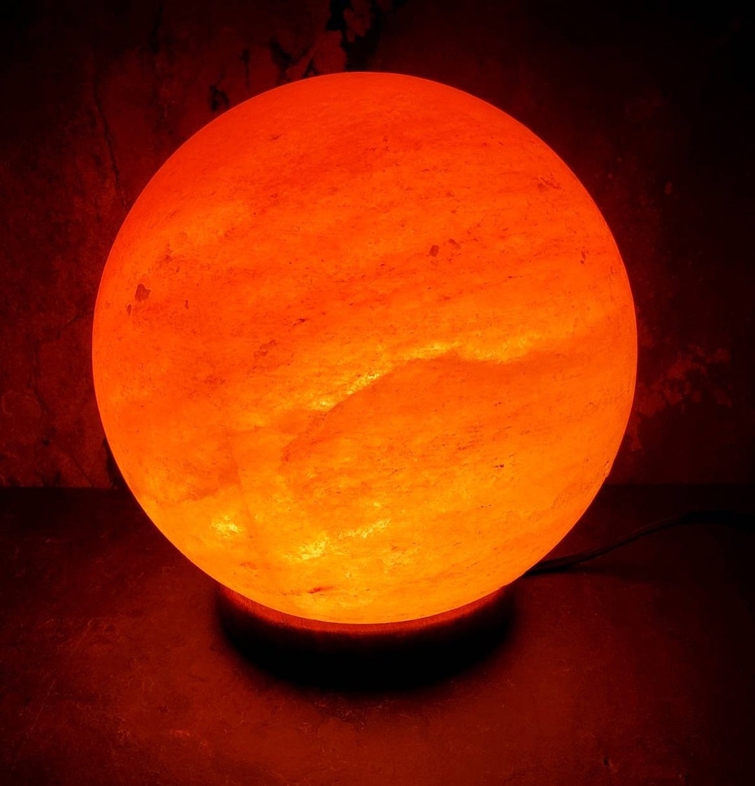 7 Himalayan Salt Globe Lamp Sphere Lamp Lamp FREE SHIPPING to