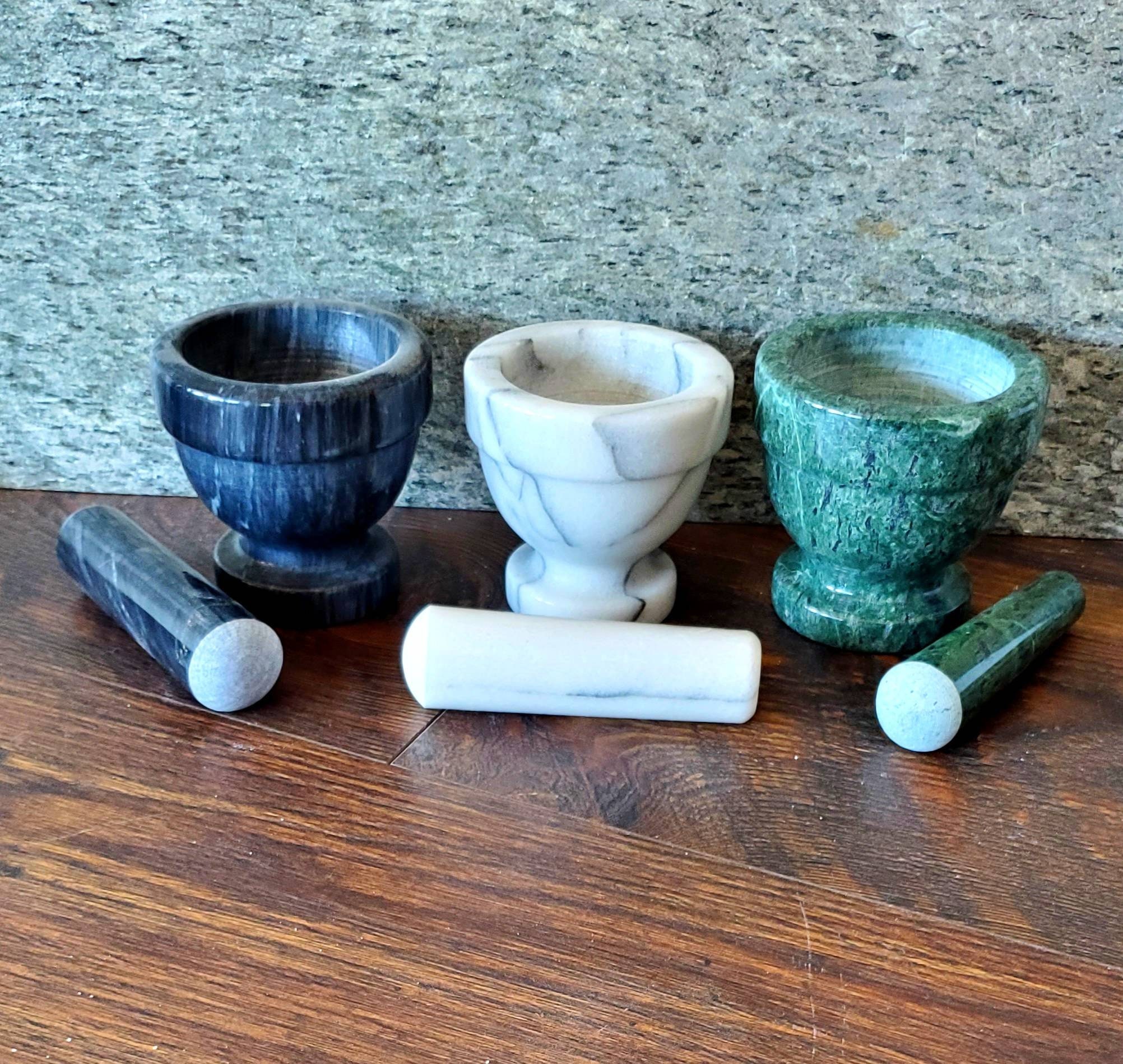 Marble Mortar And Pestle Set