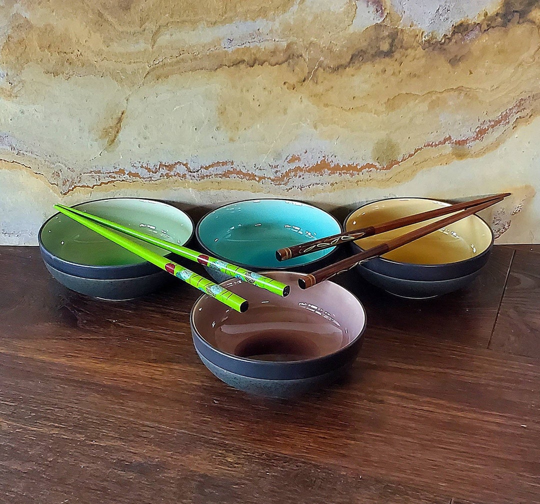 Japanese Style Rice Bowls Poke Bowls Cereal Bowls and Food Etsy
