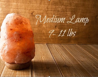 Himalayan Salt Lamp Medium 9-11 lb