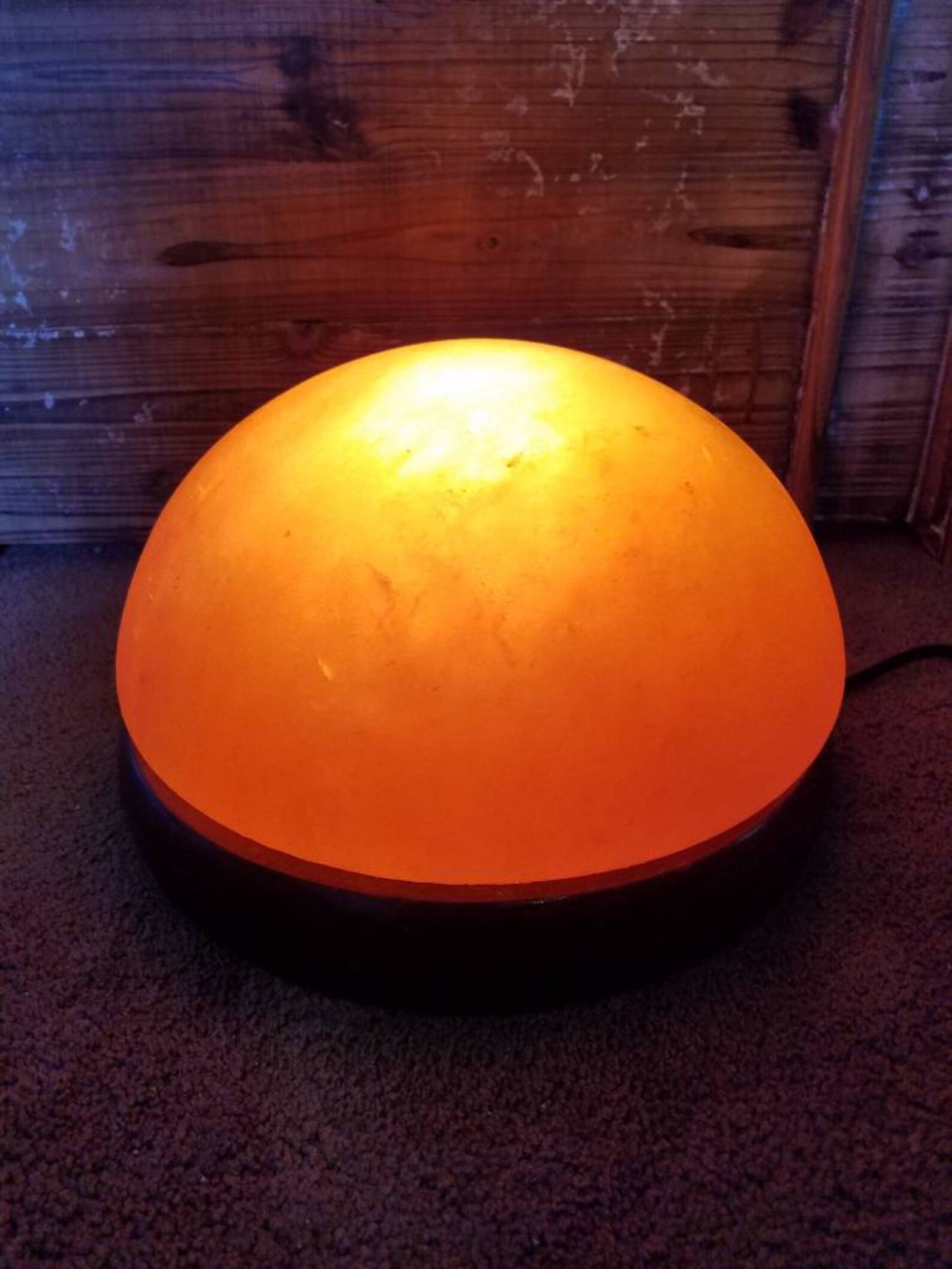 Himalayan Salt Lamp Detox Dome Lamp Foot and Hand Detox Etsy