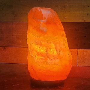 21-25 lb weight class Himalayan Salt Natural Rock Shaped Lamp SHIPS FREE!