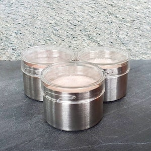 EMPTY BUNDLE: Small + Large Magnetic Spice Jars – Lumi