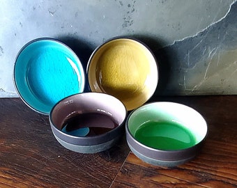 Adorable Japanese style sauce bowls dipping bowls kit salt bowls ramekins food prep bowls FREE Himalayan Salt