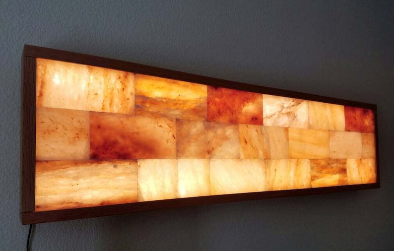Himalayan Salt Wall Himalayan Salt Panels and Panes Himalayan Etsy