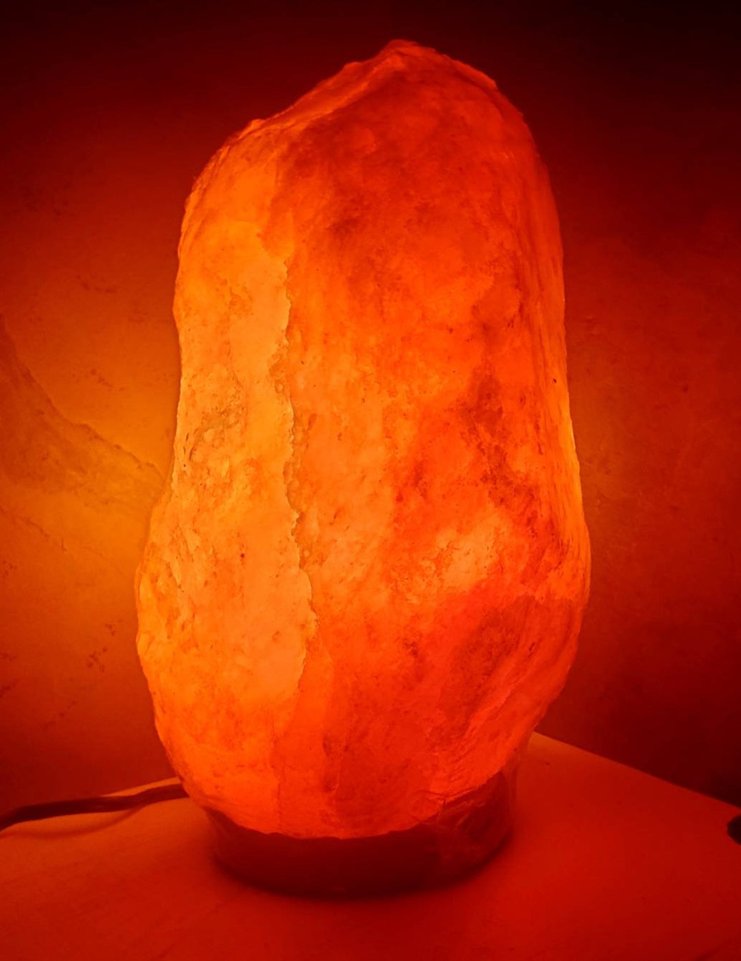 JUMBO PLUS Himalayan Salt Lamp 25-30 Lb Ships FREE