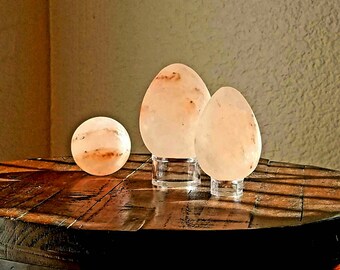 Himalayan Salt Display Crystal Egg or Sphere