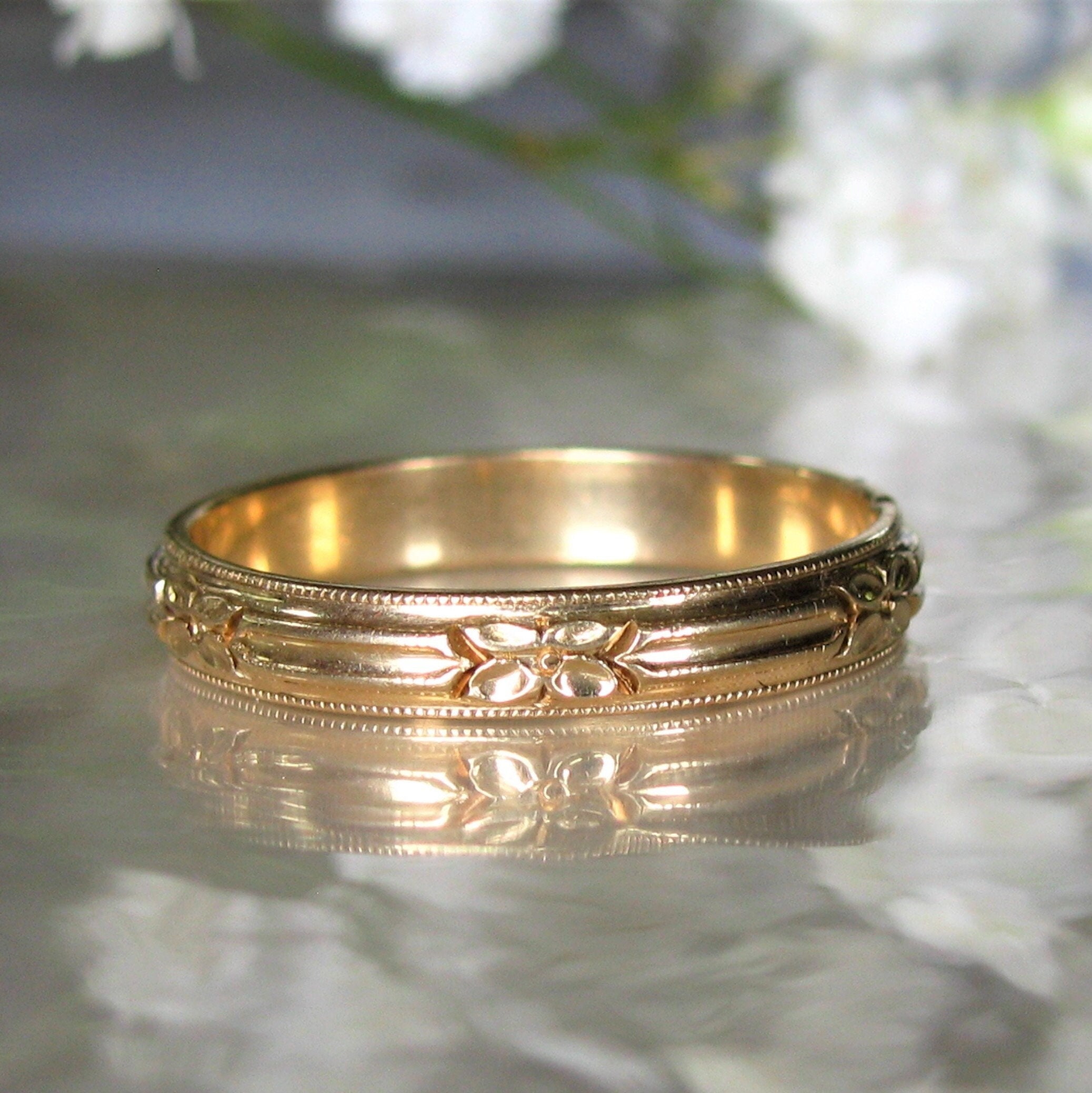 Vintage artcarved cheap wedding bands
