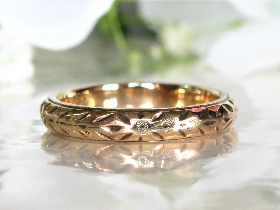 Antique wedding bands deals
