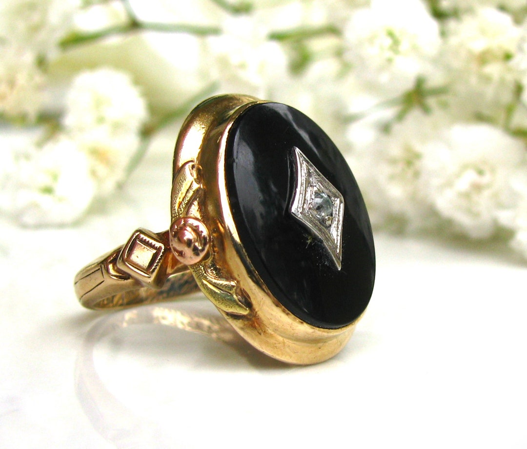 10K Gold Trinity Knot Birthstone Claddagh Ring - Claddagh Rings