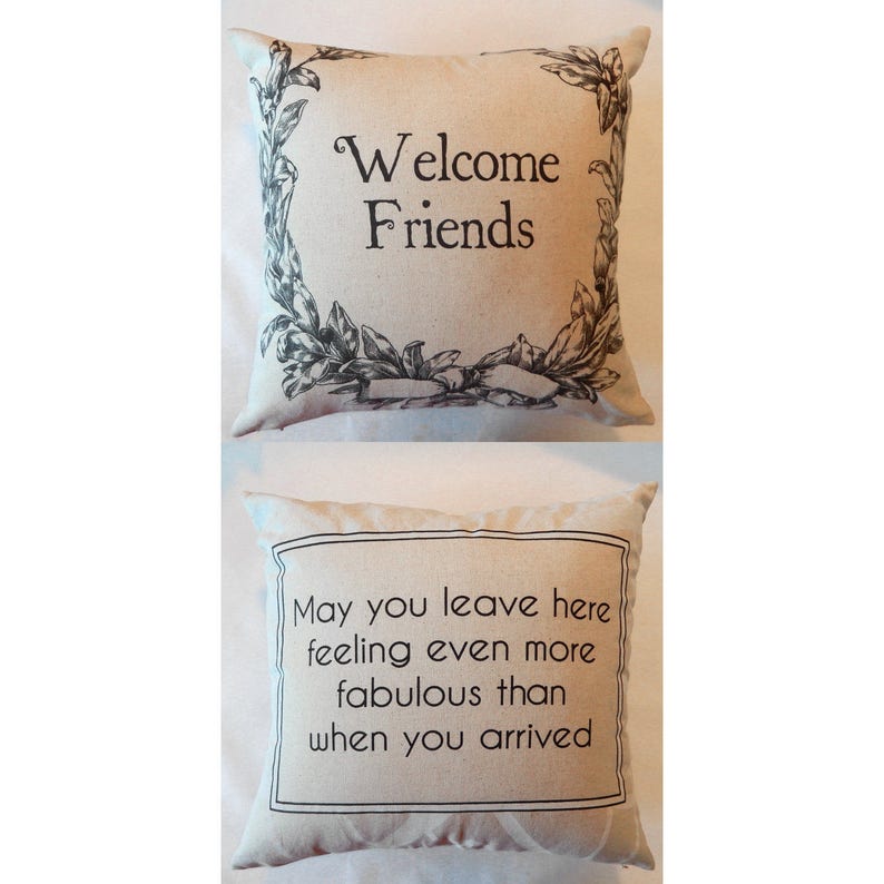 Friends Pillows Etsy