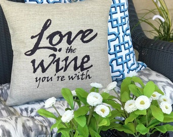 wine pillow, wine outdoor pillow,tasting,wine charms,wine pillow,party decor,wine cellar sign,wine gifts,wine signs,wine glasses,wine charms