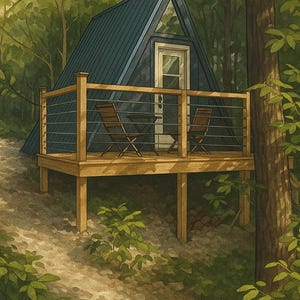 A Frame Woodworking Plans for Carpenter and DIY