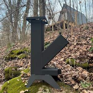 Steel Rocket Stove: Off Grid Wood Burning for Outdoor Cooking
