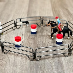 Miniature Fence Farm Toy Set: Pretend Play Accessory for Kids