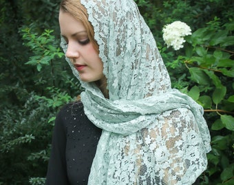 Womens scarf depicting st michael the archangel