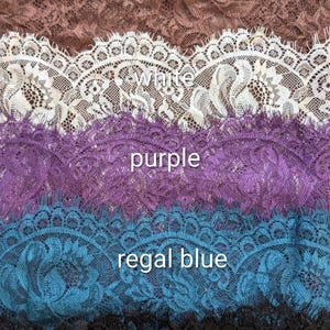 Evintage Veils ~Ready to Ship, Spanish Scalloped Edge Infinity Veil 5 Colors!! image 10