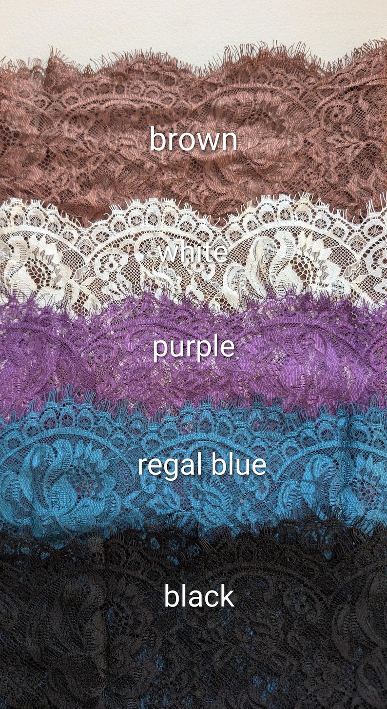 Evintage Veils ~Ready to Ship, Spanish Scalloped Edge Infinity Veil 5 Colors!! image 10