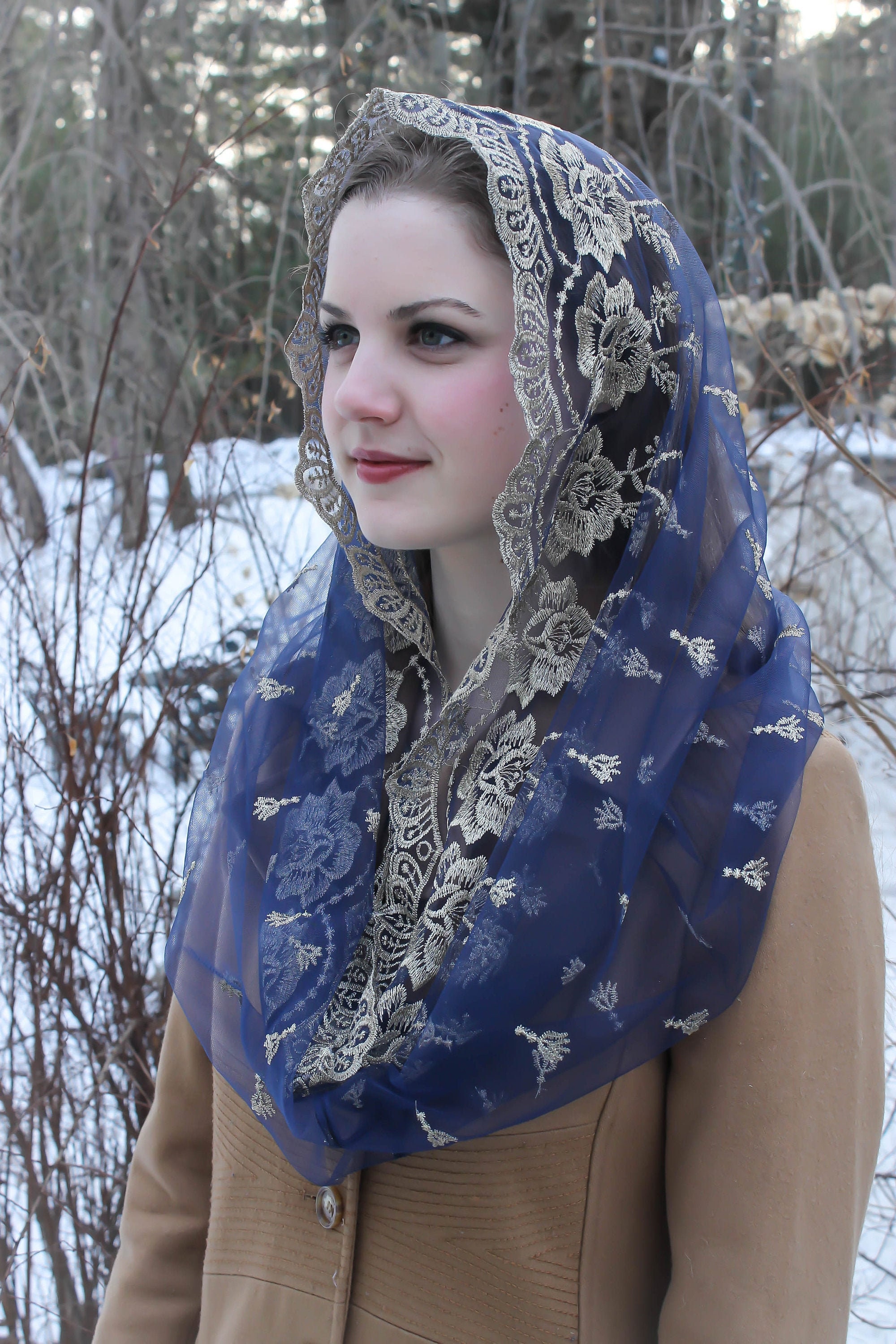 Evintage Veils~ READY TO SHIP Our Lady 