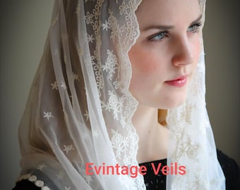 Evintage Veils~ Stella Maris Chapel Infinity Veil
