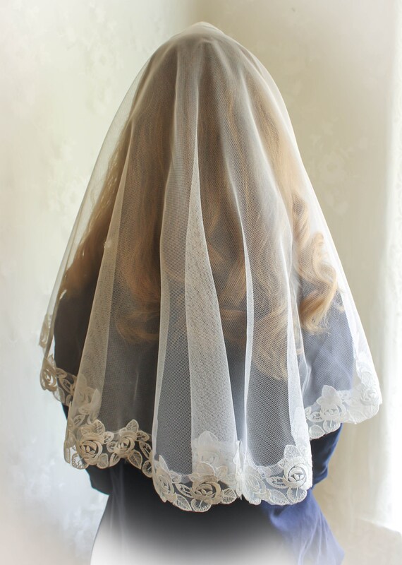 Brides & Hairpins Ila Chapel Veil - Lace 50 from Comb Wholesale