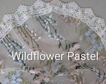 Evintage Veils~ Our Lady of the Rosary "Joyful Mysteries"  MANY COLORS!   Princess Veil