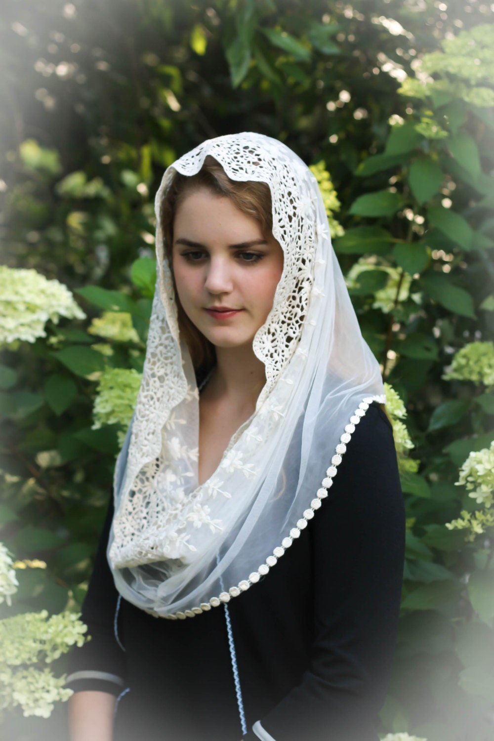 Maria Veils Infinity Ivory Veil - Chapel, Church, Catholic