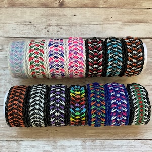 Rainbow Loom Rubber Band Bracelet - Galaxy, Pick or Custom Made