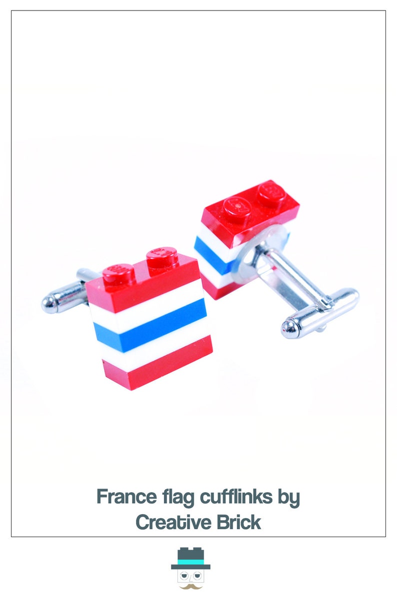 France Cufflinks with Special Gift Box Wedding Gift Mens Gift Ideal Gift for Him Casual Cufflinks Cufflinks Groomsmen Gift