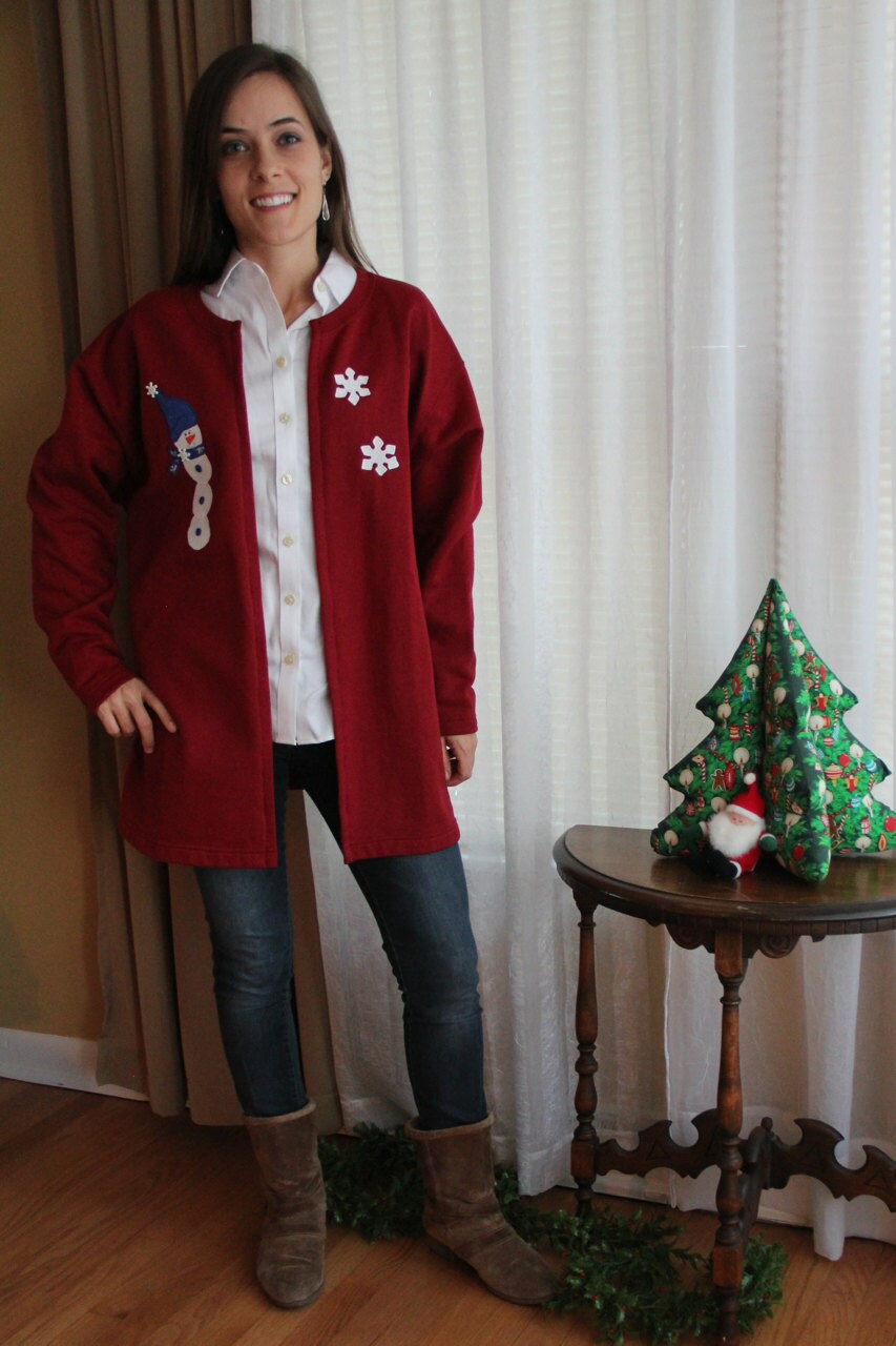 hanes sweatshirt cardigan