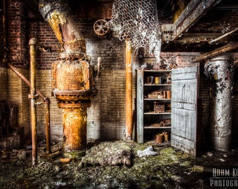 Abandoned Factory - Urbex, Urban Decay Photography