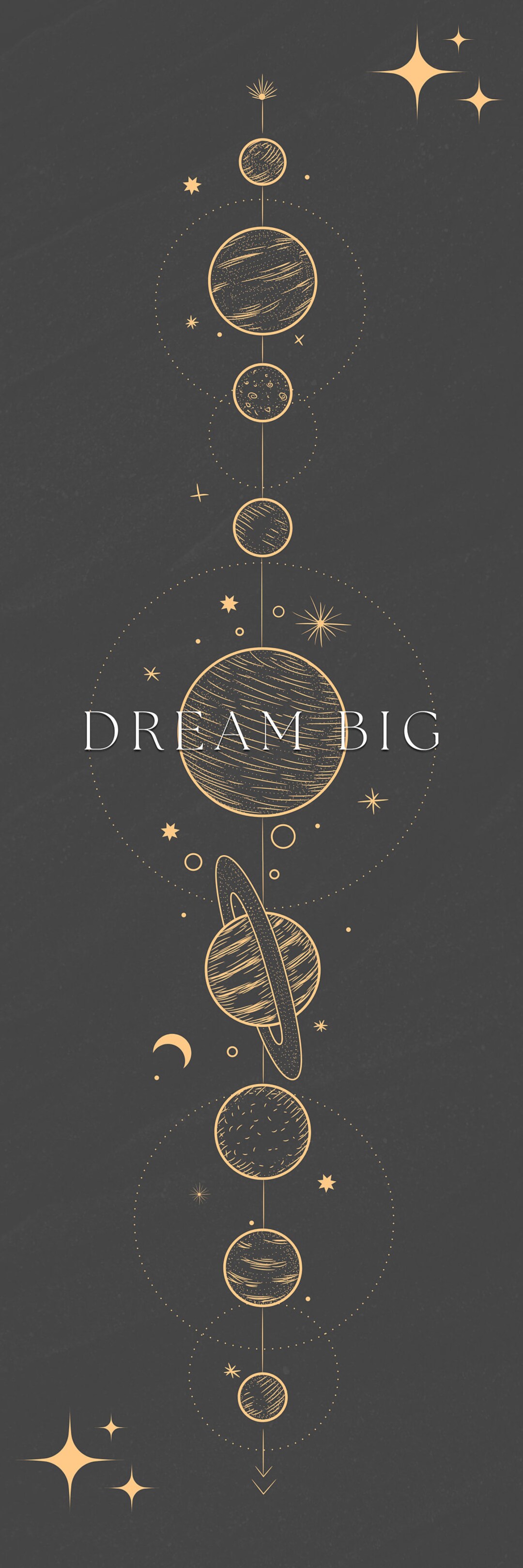 Dream Big Bookmark Printable - Etsy