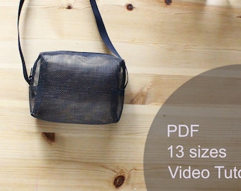 PDF Pattern for Cute, Easy DIY pouch, Zipper pouch, PDF sewing pattern, bag pattern, bag