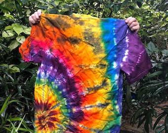 Tie dye shop chef coat