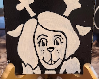 Noelle Passive, Adorable, and Creepy Sprite Mini Canvas