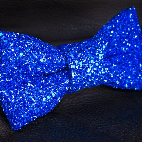sparkly blue tie