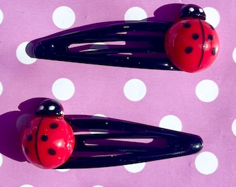 Cute ladybird hair clip
