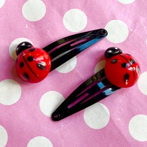 Cute ladybird hair clip