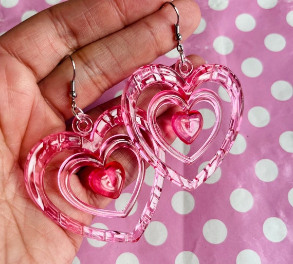 Orecchini Corti Argento 925 Placcati Oro Rosa Opali Rosa E Verde Nudi - Foto 5