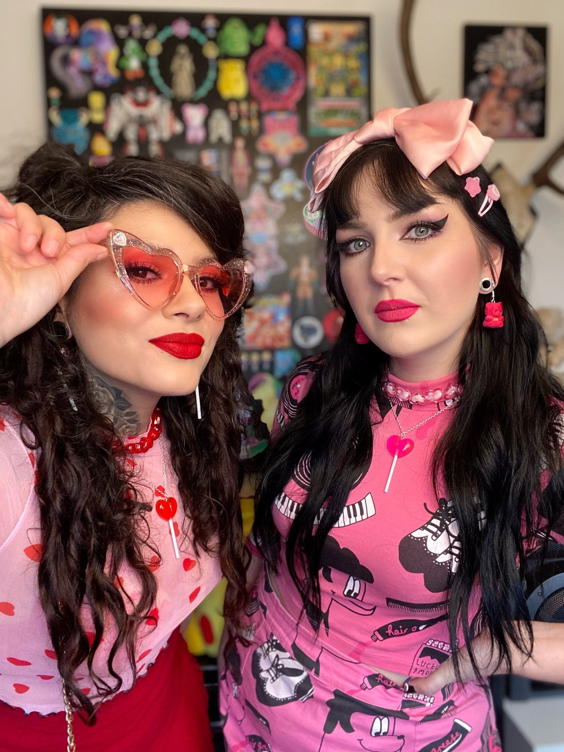 Cute Candy Star Hair Clip in Green Yellow Pink Red Purple