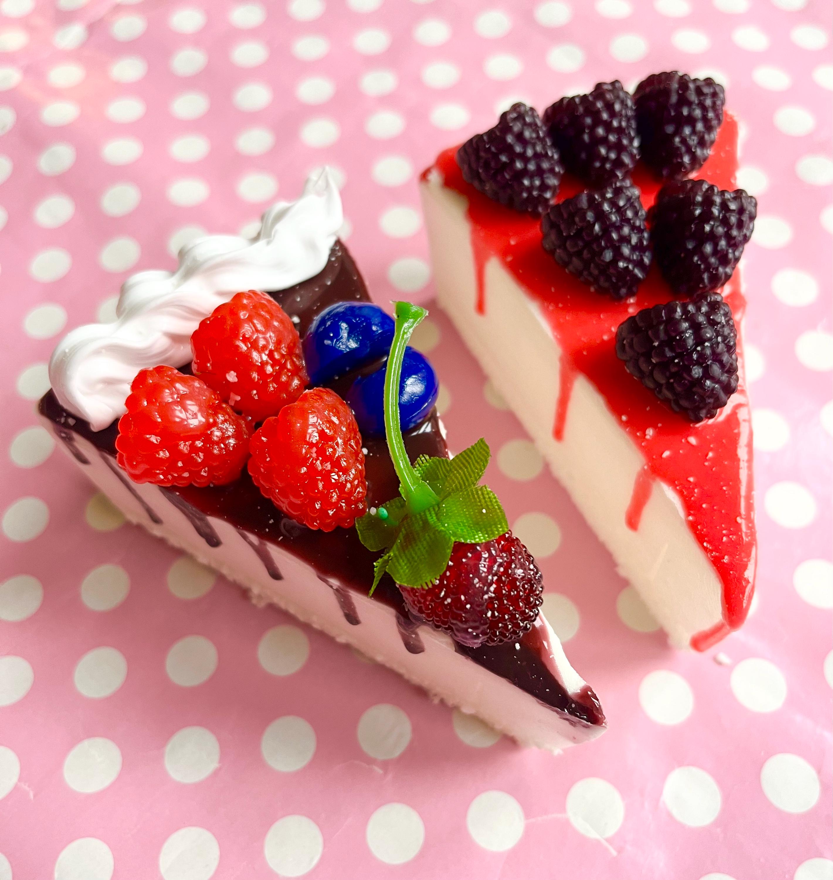 Large Cheesecake Hair Clip Fascinator Piece Decora Kei - Etsy